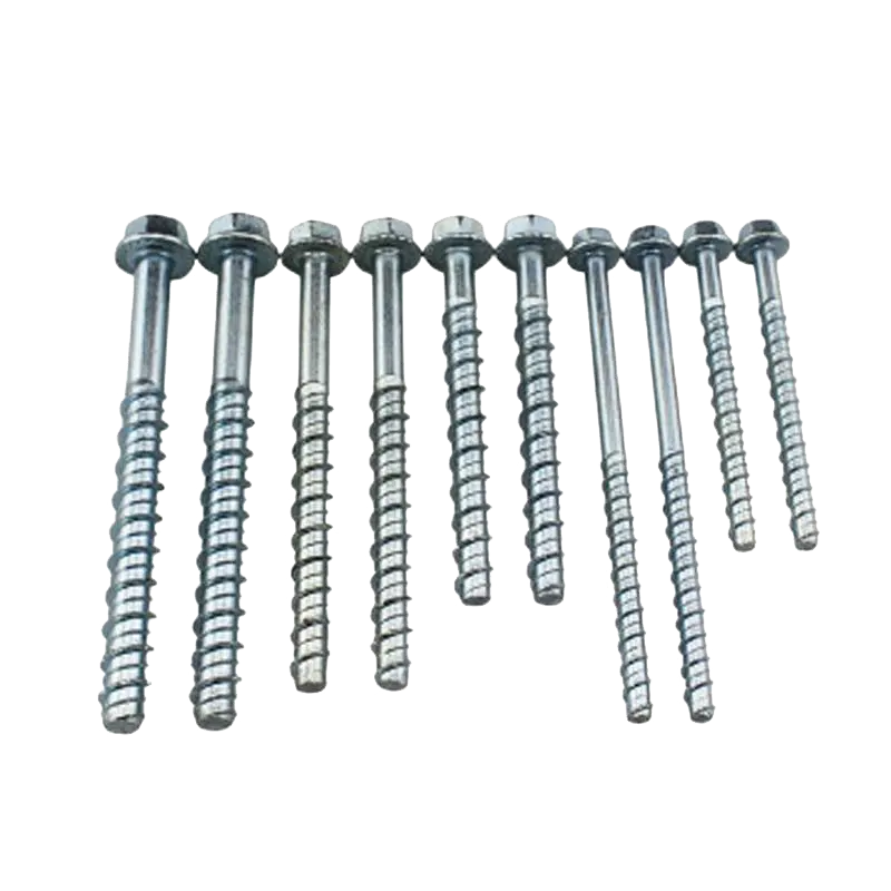 Carbon steel stainless steel concrete anchor bolts Hexagonal head screws