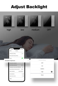 Thermostat filaire intelligent RKHK Tuya pour réservoir d'eau, compatible Zigbee, pour chauffage au sol électrique, <span class=keywords><strong>Nest</strong></span> Connect, Funk Raumthermostat - Product Image 6