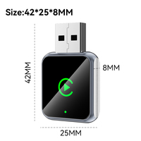 Nouvel adaptateur sans fil CarPlay Android Auto 2 en 1, dongle CarPlay sans fil, dongle CarPlay universel pour iOS et Android