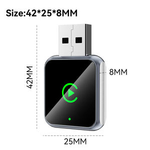 New 2 in 1 Wireless Carplay Android Auto Dongle Carplay Wireless <b>Adapter</b> Carplay Dongle Universal for IOS and Android - Product Image 2