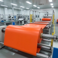 Tissu PVC enduit sans couture pour fabricants, matériau imperméable à haute adhérence pour housses industrielles extra larges