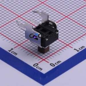 DTSA-648N-V Tactile Switch Through hole Component THT Switch Single Pole Single Throw Rectangle Button Right Angle Insert 6.2mm - Product Image 2