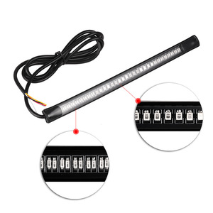 Fábrica al por mayor 48 lámpara SMD motocicleta lámpara LED barra de luz freno y señal de giro carcasa motocicleta licencia cola - Product Image 1