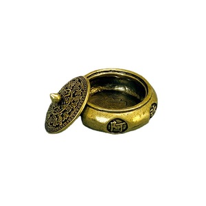 Bronze Incense Burner Brass Desktop <b>Ornament</b> For Home Office Religious Use - Product Image 4