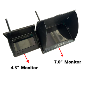 Détecteur haute définition FPV large vue 7 "moniteur Lcd 5.8G visualisation profonde eau CCTV télécommande caméra sous-marine pêche - Product Image 6