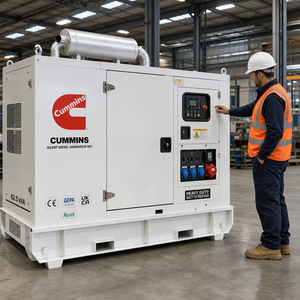 เครื่องกำเนิดไฟฟ้า Foshan แบบเงียบ 20KVA 25KVA 30KVA 50KVA 100KVA 150KVA 200KW เครื่องกำเนิดไฟฟ้าดีเซลแบบเงียบ ราคาโรงงาน - Product Image 6