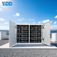 Système de stockage d'énergie en conteneur YiDD 1000KW 2MWH 5MWH Batterie solaire lithium-ion Communication CAN Refroidissement liquide 20ft 40ft