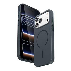 Funda para iPhone 17 Air, estilo original, delgada, con tacto de piel, diseño de bloques de color, cobertura total y a prueba de golpes - Product Image 6