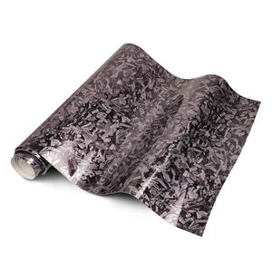 ฟิล์มคาร์บอนไฟเบอร์เคลือบเงาสีเงินสำหรับหุ้มรถยนต์ทั้งคัน  แบบไม่มีฟองอากาศ สำหรับเปลี่ยนสีรถยนต์ - Product Image 6