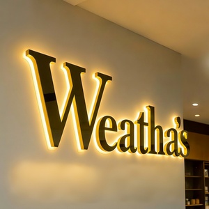 Letrero LED Personalizado con Logotipo para Hotel y Letrero de Pared Exterior para Tiendas, Compañías, Comercios Minoristas, Centros Comerciales, Restaurantes, Oficinas y Hoteles - Product Image 1