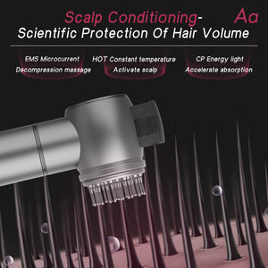 Meiboyi ultimo uso domestico portatile elettrico massaggiatore per capelli a pettine con vibrazione profonda per rilassare la testa spazzola per massaggi salone di bellezza - Product Image 2