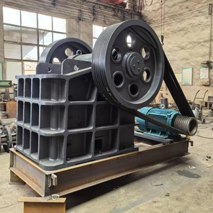 Concasseur à mâchoires PE250x400 pour carrière d'agrégats, usine de granit, béton, roche, <span class=keywords><strong>pierre</strong></span>, calcaire, capacité 60 tonnes - Product Image 1