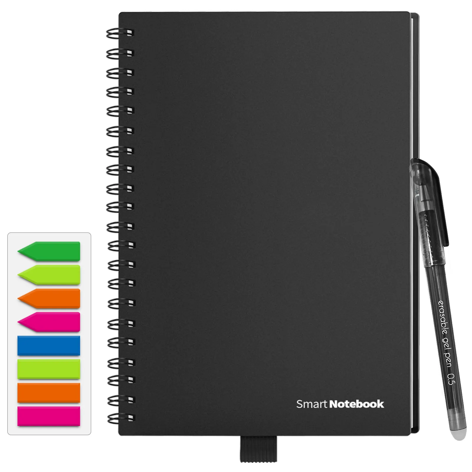 Newyes a5 rocket book planejador inteligente, reutilizável, composição, notebook personalizável