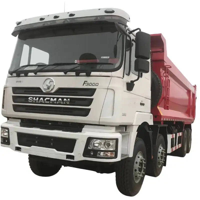 F3000 shacman sinotruck 50t Xe tải đổ 400hp 8*4 12 bánh xe Dumper rhd LHD