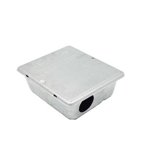 Piège à souris en métal durable sans mise à mort facile à attraper boîte à appâts pour rongeurs attrape-souris Station d'appât pour <span class=keywords><strong>rat</strong></span> vente en gros - Product Image 5