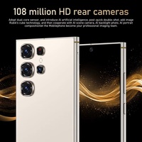 Smartphone 2025 Super S25 Desbloqueado 4G Android 14 >7 Pulgadas LED 12GB+512GB Doble SIM 4 Cámaras 64MP Español Carga Rápida de 65W