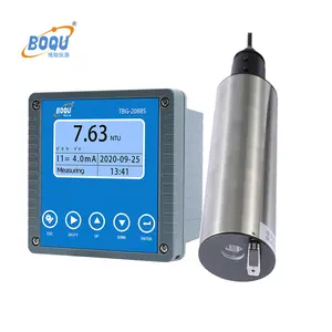 BOQU TBG-2088S pabrik kotoran industri 0.01-4000 kualitas air Online NTU mlss Monitor kekeruhan