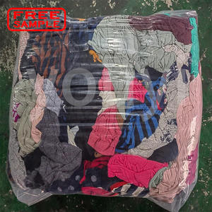 Restos de tela usados, camisetas de algodón, trapos de limpieza de tubos, pacas de ropa, <span class=keywords><strong>trapo</strong></span> absorbente, limpieza - Product Image 1