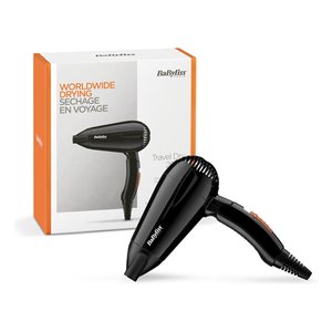 <span class=keywords><strong>Sèche</strong></span>-<span class=keywords><strong>cheveux</strong></span> <span class=keywords><strong>BaByliss</strong></span> 2000W 2 vitesses 2 températures avec concentrateur, idéal pour les voyages - Product Image 3