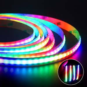 Bande LED COB adressable RGBIC 2,7 mm 5 mm 10 mm 12 mm 5 m/rouleau 5 mètres Ruban LED numérique intelligent à haute densité pour course de chevaux - Product Image 1