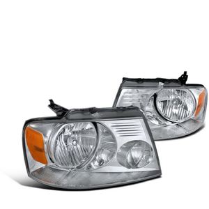 Las luces del coche para Ford 04-08 F150 <span class=keywords><strong>Lincoln</strong></span> 06-08 Mark LT Euro claro luces de conducción lámparas de cabeza faro faros - Product Image 1
