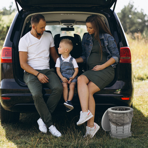 Toilette portable de haute qualité en ABS, rétractable et réglable, pour caravane, <span class=keywords><strong>camping</strong></span>-<span class=keywords><strong>car</strong></span>, extérieur, hôpital, peut être utilisée comme tabouret, <span class=keywords><strong>poubelle</strong></span> - Product Image 6