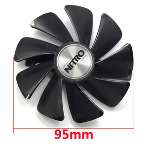 Ventilador de Refrigeración para Tarjetas Gráficas CF1015H12D de 95 mm para Sapphire NITRO RX480 8G RX 470 <span class=keywords><strong>4G</strong></span> GDDR5 <span class=keywords><strong>RX570</strong></span> <span class=keywords><strong>4G</strong></span> 8G D5 RX580 8G OC - Product Image 2