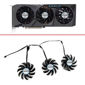 Reemplazo de ventilador enfriador de 78MM para Gigabyte Radeon RX 6600 6700 XT GeForce RTX <span class=keywords><strong>3070</strong></span> <span class=keywords><strong>Ti</strong></span> <span class=keywords><strong>EAGLE</strong></span>, ventiladores de refrigeración de tarjeta de vídeo gráfica - Product Image 1