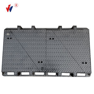 Telecom Gebruikt Voor Qatar Markt Ductiel Gietijzer En124 <span class=keywords><strong>400kn</strong></span> JRC-14 Vierkante Anti-Diefstal En Anti-Water Lekkage Mangat <span class=keywords><strong>Cover</strong></span> - Product Image 3