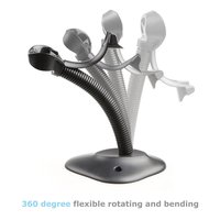 Soporte de escáner de código de barras y lector de código de barras 1d 2d Alipay Qr Code Scanner Comprobador de precios de supermercado con interfaz de escritorio Usb