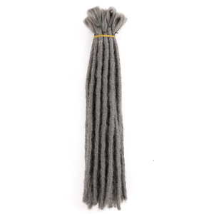 17 di colore Dreadlocks Estensione Dei Capelli <span class=keywords><strong>Per</strong></span> Le Donne Gli Uomini Fatti A Mano Timori Intrecciare I Capelli Crochet Trecce stili Estensioni Dei Capelli Umani