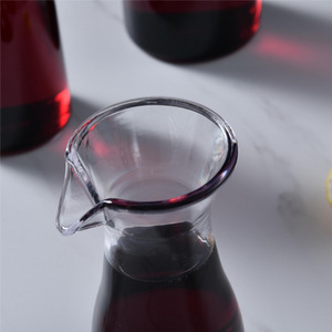 Jarra de Plástico Transparente Rong An de 12oz, 20oz y 40oz con Boquilla de Pico de Pato, para Vino, Jugo y Bebidas, Multifuncional - Product Image 4