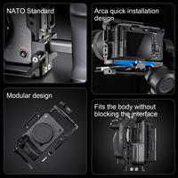 Selens photographie stabilisateur secousse réduction équilibre support caméra Support étui Cage pour Sony FX3 FX30
