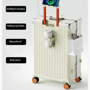 2024 Usine Nouveau Design Tout Aluminium Business Pilot Case Caméra <span class=keywords><strong>Ordinateur</strong></span> <span class=keywords><strong>Trolley</strong></span> Case <span class=keywords><strong>Trolley</strong></span> Bagages - Product Image 3