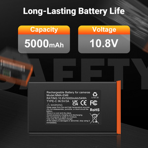 Batteria per fotocamera cellulare MMA-EM8 compatibile con le fotocamere della serie Moultrie Edge e MMA-14155 - Product Image 4