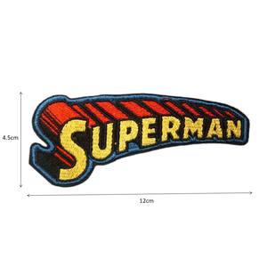 Patchs brodés <span class=keywords><strong>DC</strong></span> <span class=keywords><strong>Comics</strong></span> Superman, Batman, Wonder Woman - Appliques thermocollantes pour vêtements, sacs à dos, travaux manuels DIY - Product Image 2