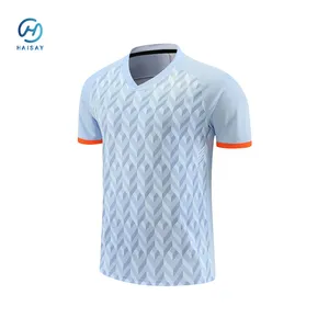 Maillot de football américain personnalisé Maillot de football vintage pour hommes Maillots de football col en V pour Copa America