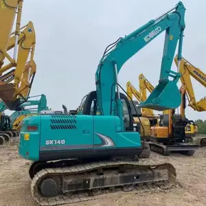 Comprar kobelco mini escavadeira usado kobelco mini máquina escavadora 5ton rastreador hidráulico usado máquinas de engenharia sk140