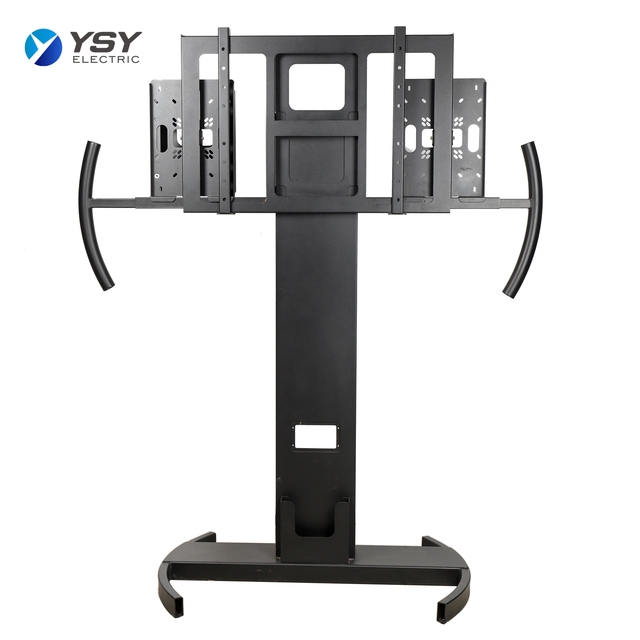 High Precision Sheet Metal Stamping Welding TV Stand Metal Floor Mount Bracket Custom Hardware Mounting Brackets
