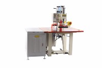 Machine de soudage à haute fréquence d'emballage de manchon de carte de travail en PVC à double tête de haute qualité