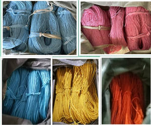 Hot Selling 2-lagige Fabrik verpackt Günstige Preis Papiers eil Raffia Bunte Bind Wire Wrap Twine für effektive Verpackung - Product Image 6