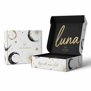Cajas de Embalaje Premium con Cierre Automático, Bajo MOQ, para Colección de Temporada, Marca Privada, con Grabado en Relieve y Bajo Relieve, para Contenedores de Cuentas de Historias - Product Image 1