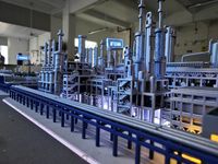 Maqueta Arquitectónica Industrial Directa de Fábrica para el Recinto de una Empresa de Manufactura