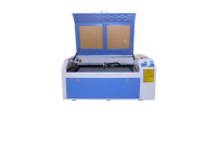 Graveur laser CO2 haute performance 6040, machine de découpe autonome de table refroidie par eau, haute sécurité, économie d'énergie