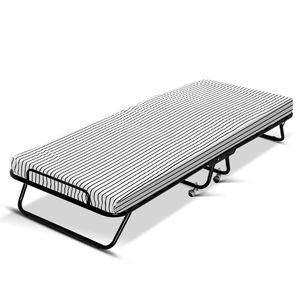 einfaches tragbares platzsparendes faltbares metall-versteckbett-mechanismus schlafzimmermöbel kabinen funktioneller bettgestell - Product Image 3