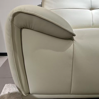 VONLIVA Fabrikpreis Traditionelles Öko-Leder Ecksofa-Set, Modulares Gepolstertes Komfortables Langlebiges Wohnzimmer-Sofa