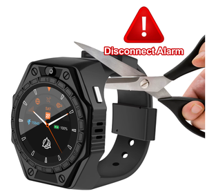 DFJ01 4G <span class=keywords><strong>Judicial</strong></span> GPS A PRUEBA DE MANIPULACIÓN RELOJ Tractory Relojes inteligentes Desmontar A prueba - Product Image 1