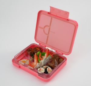 Boîte à lunch pour enfants en plastique avec gourde pour enfants, matériau Tritan, plateau amovible, sans BPA, <span class=keywords><strong>bento</strong></span> - Product Image 2