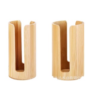 Cross-border wooden Mason jar lid storage <b>box</b>, Mason jar lid storage rack, cup lid storage <b>box</b>, <b>makeup</b> remover pad storage <b>box</b> - Product Image 5