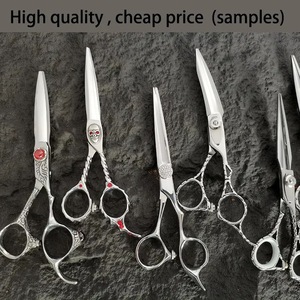 Ciseaux de coiffure pliables en acier inoxydable, ciseaux de précision pour salon, design personnalisé, outil de coiffure professionnel, vente en gros - Product Image 2
